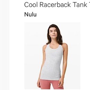 Lululemon Cool Racerback Tank Top Nulu